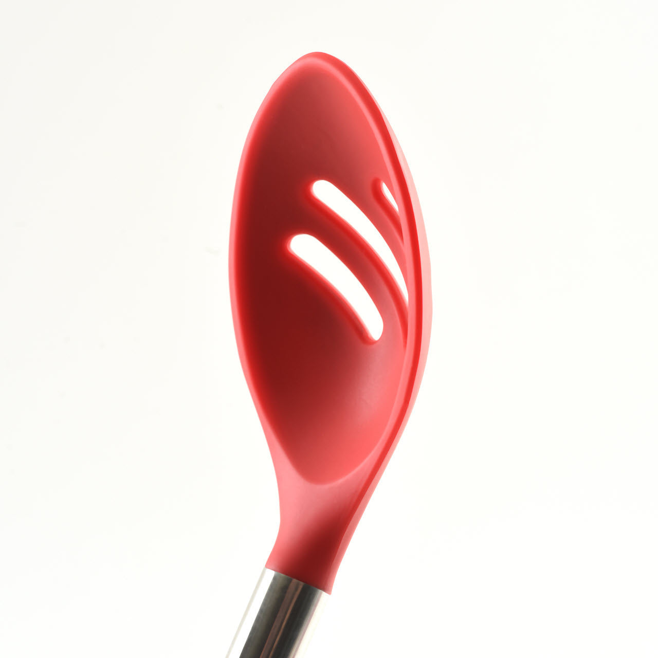 grip ez s/s silicone slotted spoon